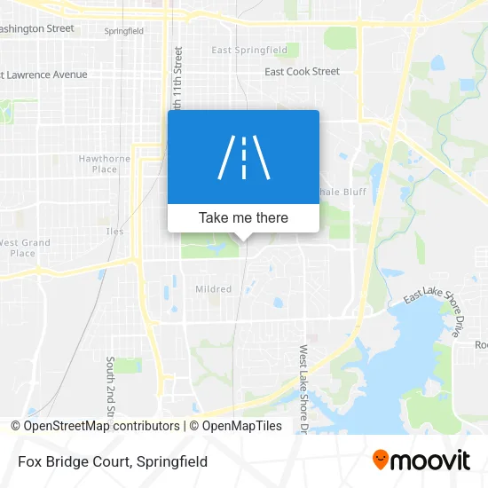 Fox Bridge Court map