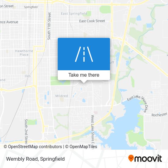 Mapa de Wembly Road