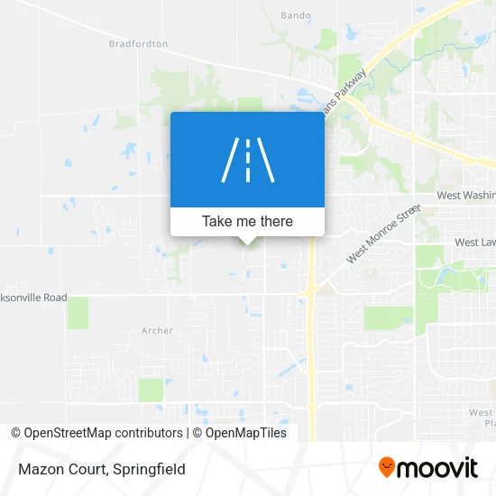 Mazon Court map