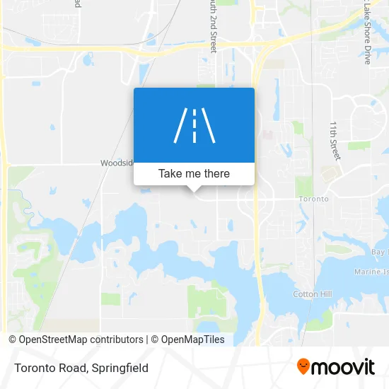 Toronto Road map