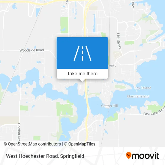 West Hoechester Road map