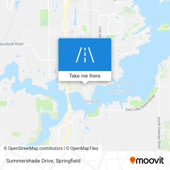 Summershade Drive map