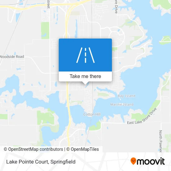 Lake Pointe Court map