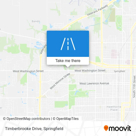 Timberbrooke Drive map