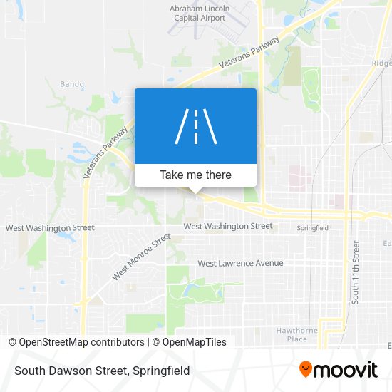 Mapa de South Dawson Street