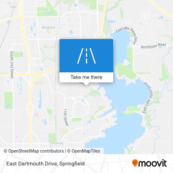 East Dartmouth Drive map