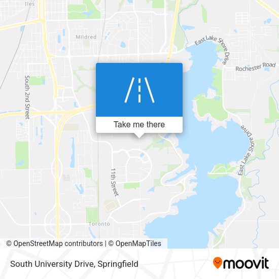 South University Drive map
