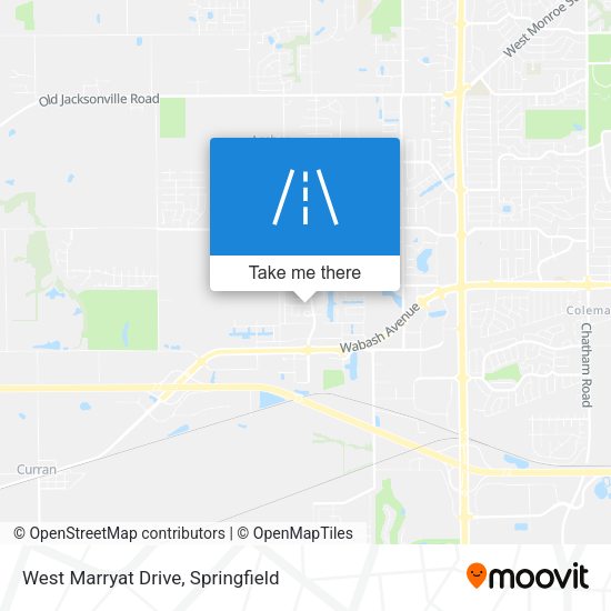 West Marryat Drive map