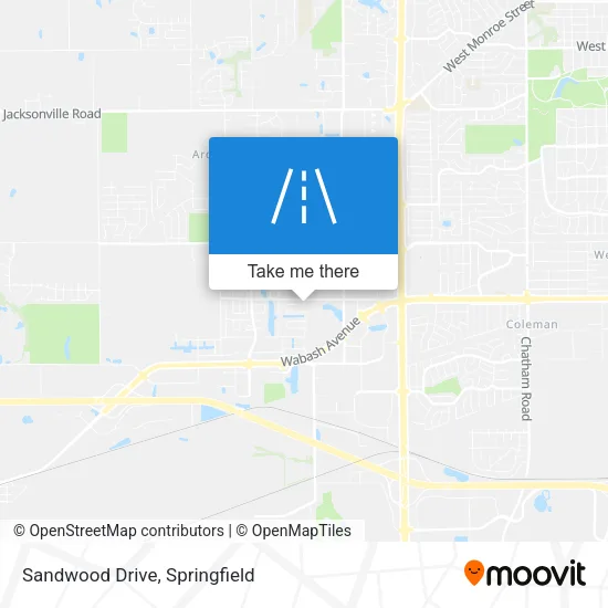 Mapa de Sandwood Drive