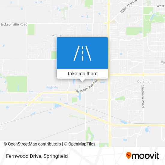 Mapa de Fernwood Drive