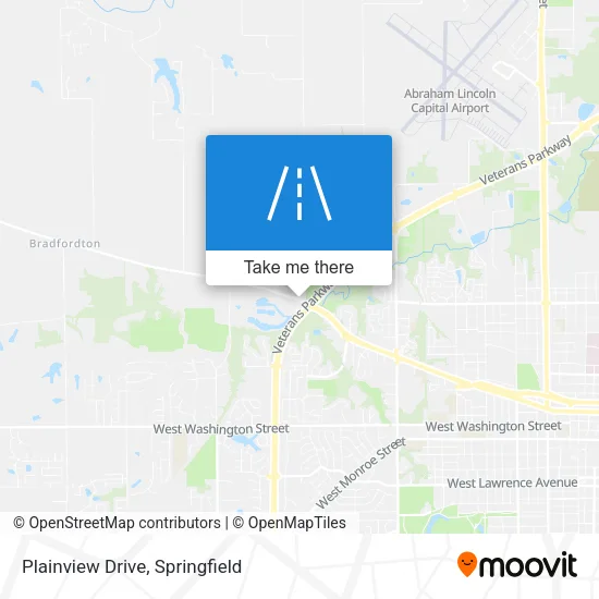 Plainview Drive map