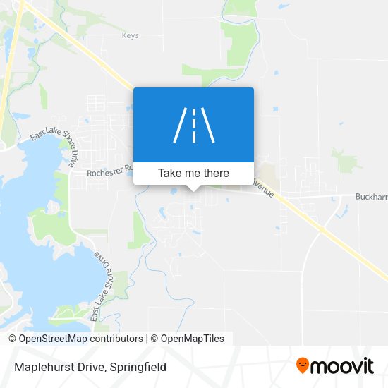 Maplehurst Drive map