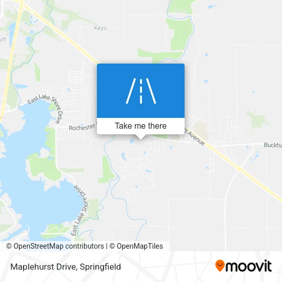 Maplehurst Drive map