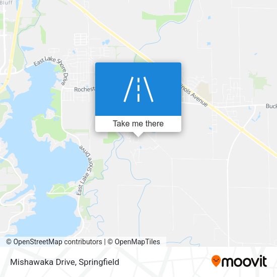 Mishawaka Drive map