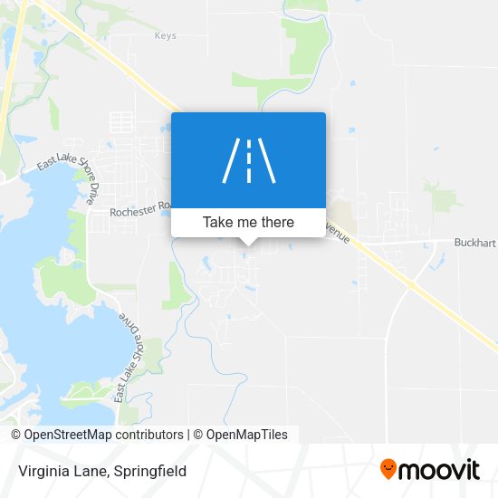 Mapa de Virginia Lane