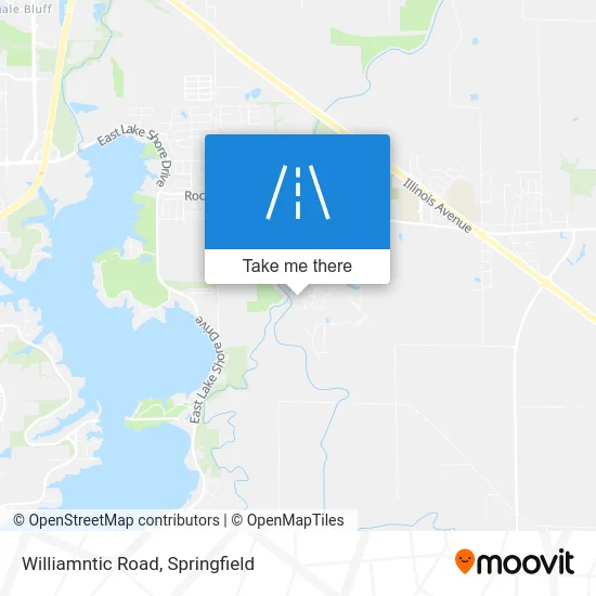 Williamntic Road map