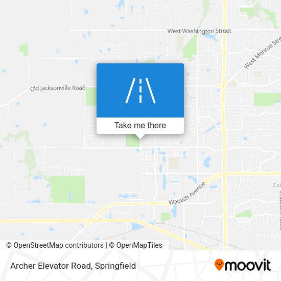 Archer Elevator Road map