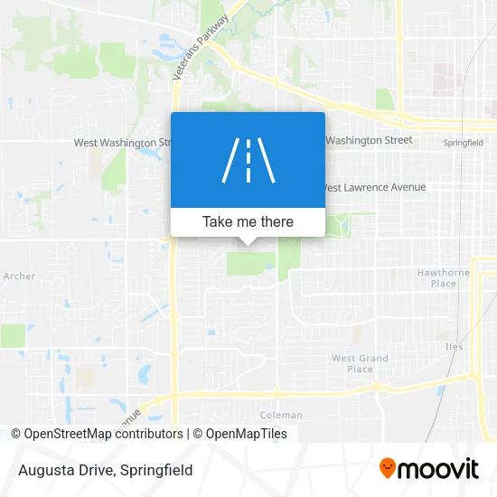 Augusta Drive map