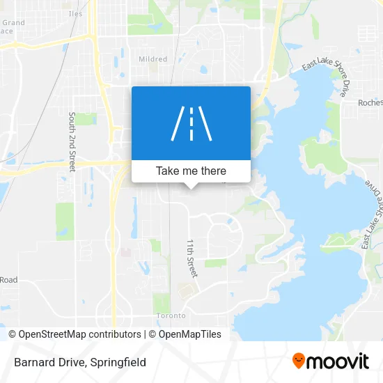Barnard Drive map