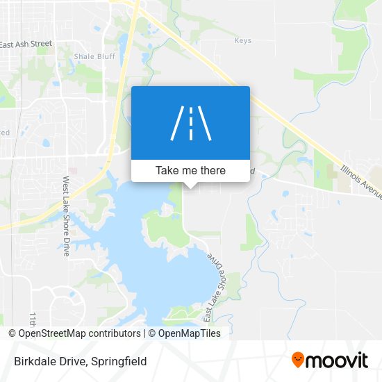 Mapa de Birkdale Drive