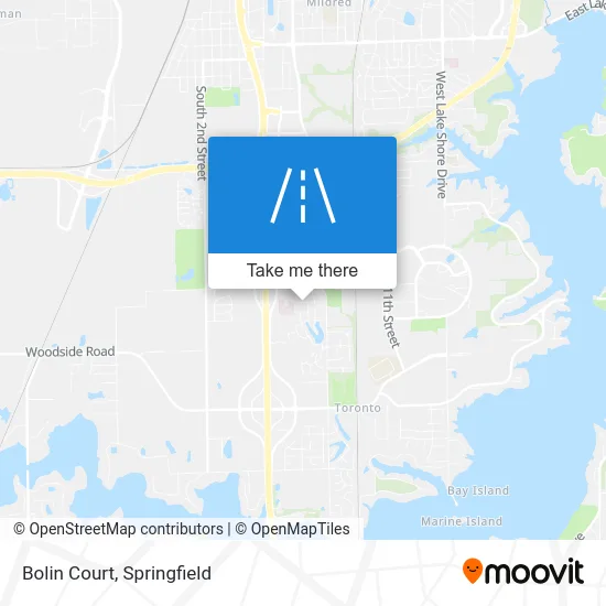 Bolin Court map