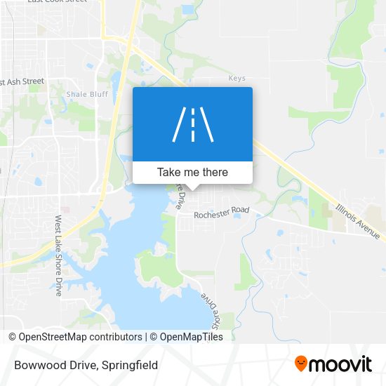 Mapa de Bowwood Drive