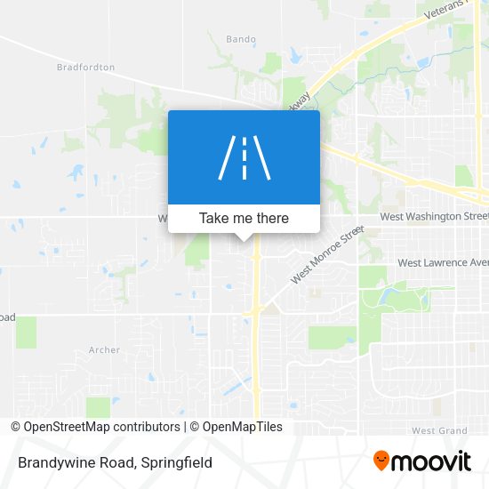 Mapa de Brandywine Road