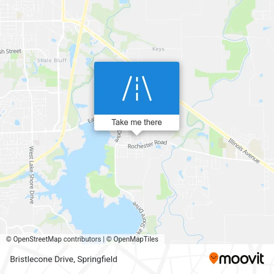Bristlecone Drive map