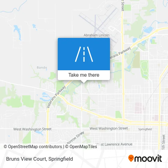 Bruns View Court map
