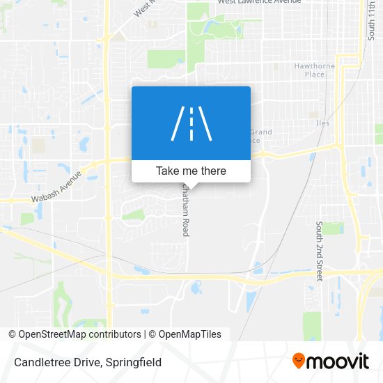 Candletree Drive map