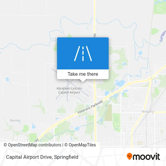 Capital Airport Drive map