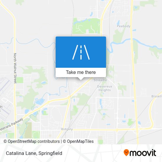 Mapa de Catalina Lane