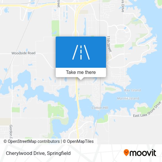 Cherylwood Drive map
