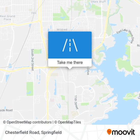 Mapa de Chesterfield Road