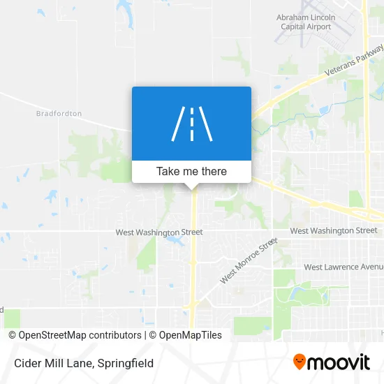 Mapa de Cider Mill Lane