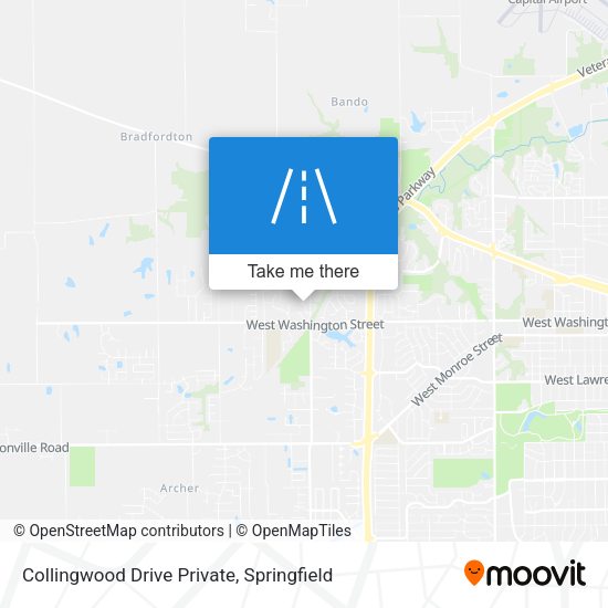 Collingwood Drive Private map