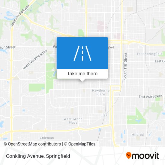 Mapa de Conkling Avenue