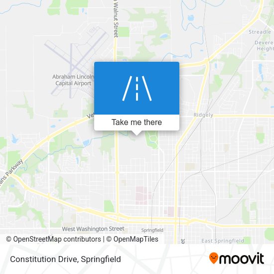 Mapa de Constitution Drive