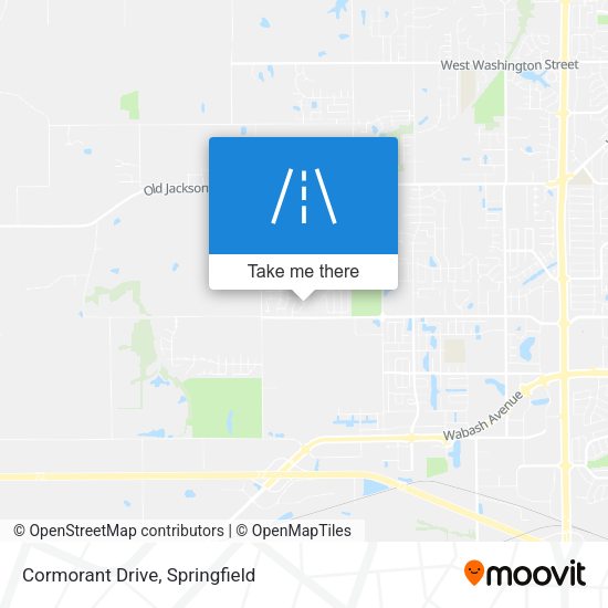 Cormorant Drive map