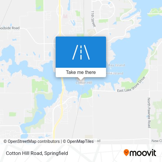 Mapa de Cotton Hill Road