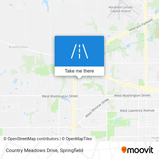Mapa de Country Meadows Drive