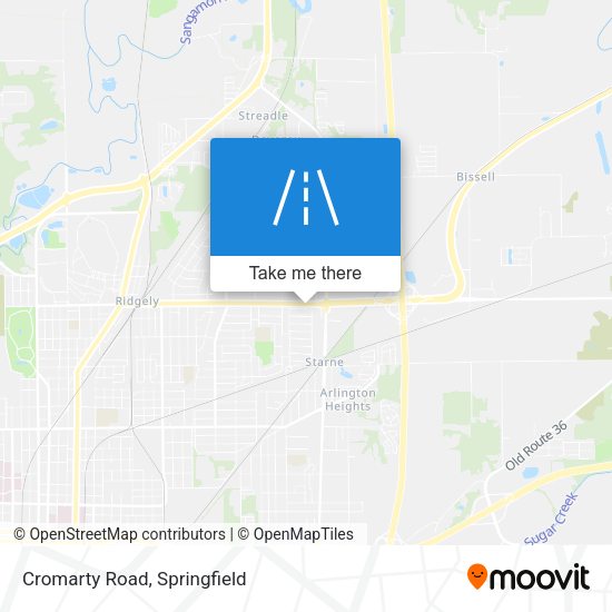 Mapa de Cromarty Road