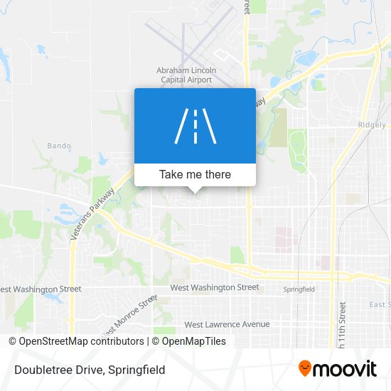 Doubletree Drive map