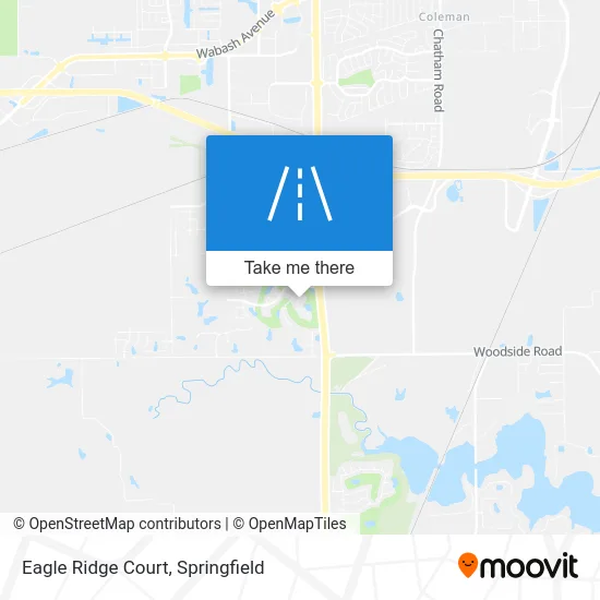 Eagle Ridge Court map