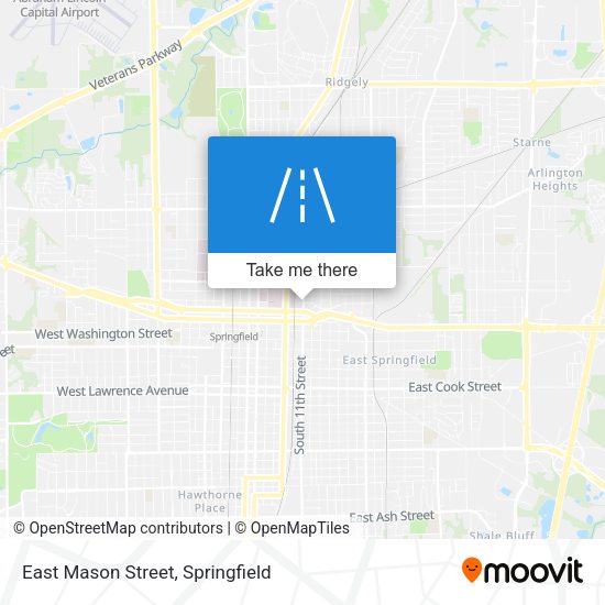 Mapa de East Mason Street