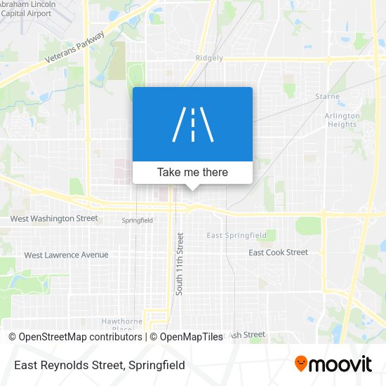 Mapa de East Reynolds Street