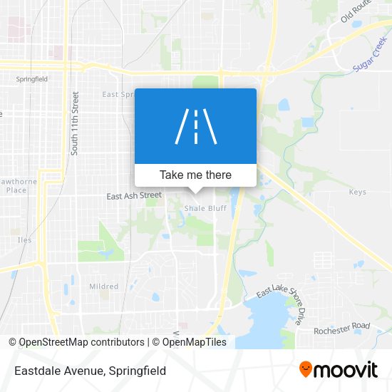 Mapa de Eastdale Avenue