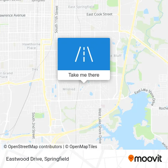 Mapa de Eastwood Drive