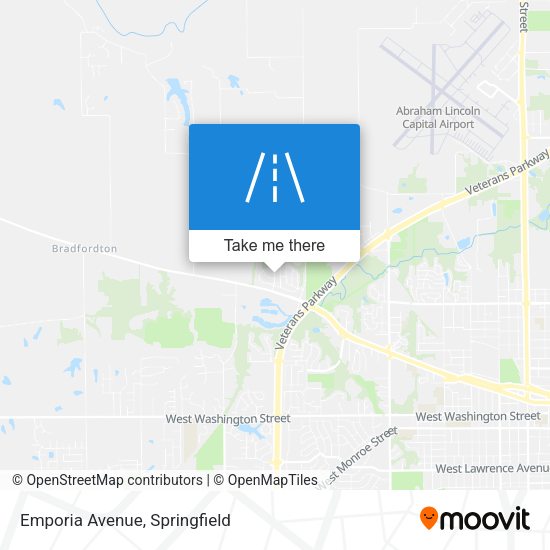 Mapa de Emporia Avenue