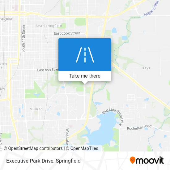 Executive Park Drive map